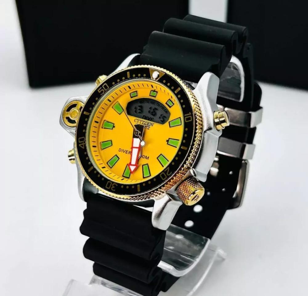 Relógio Citizen Aqualand Linha Diamante no Atacado - Pulseira de Borracha | Relógios Para Revender Relógio Citizen Aqualand Linha Diamante no Atacado – Pulseira de Borracha