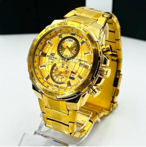 Relógio Casio Edifice Global 100% Funcional no Atacado - Dourado | Relógios Para Revender Relógio Casio Edifice Global 100% Funcional no Atacado – Dourado