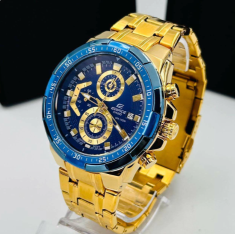Relógio Casio Edifice Funcional 100% no Atacado - Dourado | Relógios Para Revender Relógio Casio Edifice Funcional 100% no Atacado – Dourado