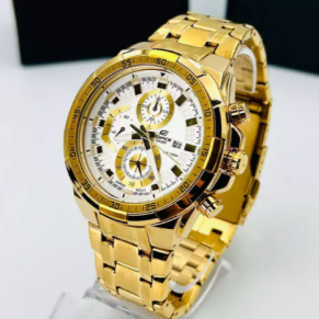 Maior Fornecedor De Relógios No Atacado e Dropshipping | Relógios Para Revender Relógio Casio Edifice 100% Funcional no Atacado – Dourado