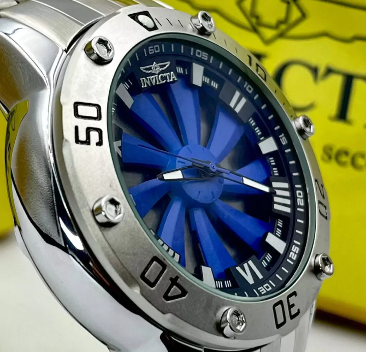 Relógio Invicta Speedway Turbine - Dourado com Preto e Vermelho - Pulseira de Aço + Caixa | Relógios Para Revender Relógio Invicta Speedway Turbine – Dourado com Preto e Vermelho – Pulseira de Aço + Caixa