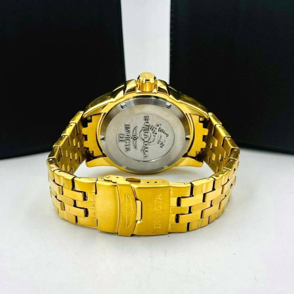 Relógio Invicta Primeira Linha Subaqua Cassino Dourado no Atacado - Caixa Inclusa | Relógios Para Revender Relógio Invicta Primeira Linha Subaqua Cassino Dourado no Atacado – Caixa Inclusa