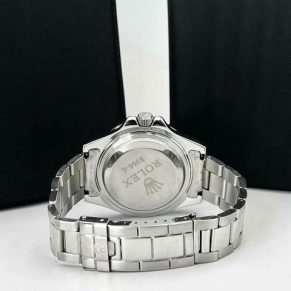 Relógio Rolex Submariner 1ª Linha No Atacado – Prata e Degrade Vermelho – Pulseira Oyster de Aço