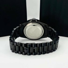 Relógio Rolex Day Date 1ª Linha No Atacado – Preto – Pulseira de Aço