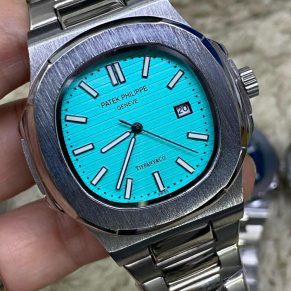 Relógio Masculino Geneve 1ª Linha Prata e Verde – Pulseira de Aço + Caixa