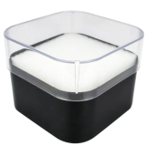 Kit com 16 Estojos Tubo Plástico Quadrado com Espuma para Relógio no Atacado – MV 5702