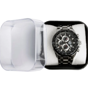 Kit com 16 Estojos Tubo Plástico Quadrado com Espuma para Relógio no Atacado – MV 5702