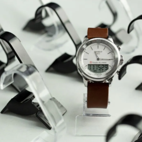 Kit com 30 Expositores Acrílicos Pretos de Vitrine para Relógio no Atacado – MV 6799