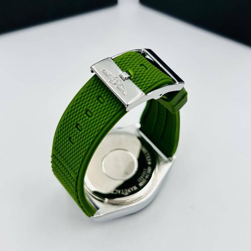 Relógio Masculino Breitling Linha Diamante Ancor Verde - Pulseira de Borracha no Atacado | Relógios Para Revender Relógio Masculino Breitling Linha Diamante Ancor Verde – Pulseira de Borracha no Atacado