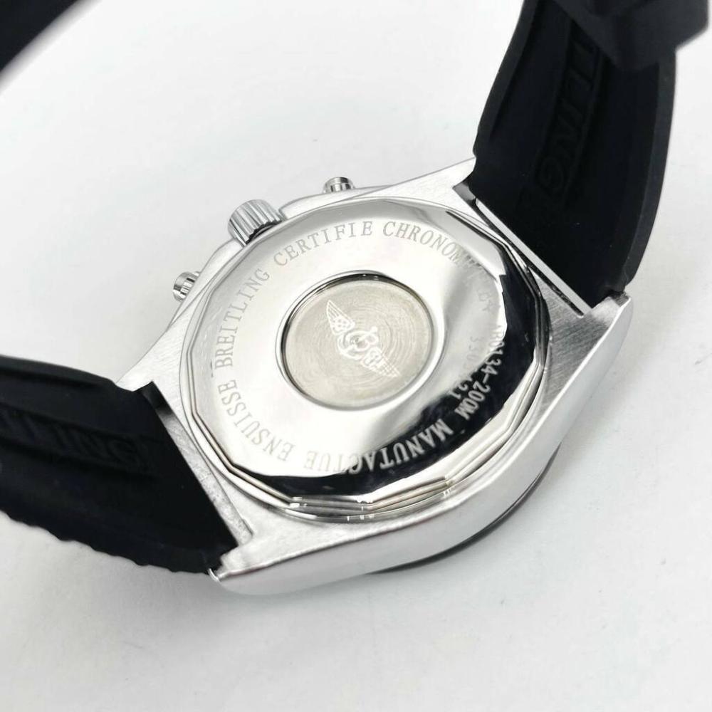 Relógio Masculino Breitling Linha Diamante Ancor Prata - Pulseira de Borracha no Atacado | Relógios Para Revender Relógio Masculino Breitling Linha Diamante Ancor Prata – Pulseira de Borracha no Atacado