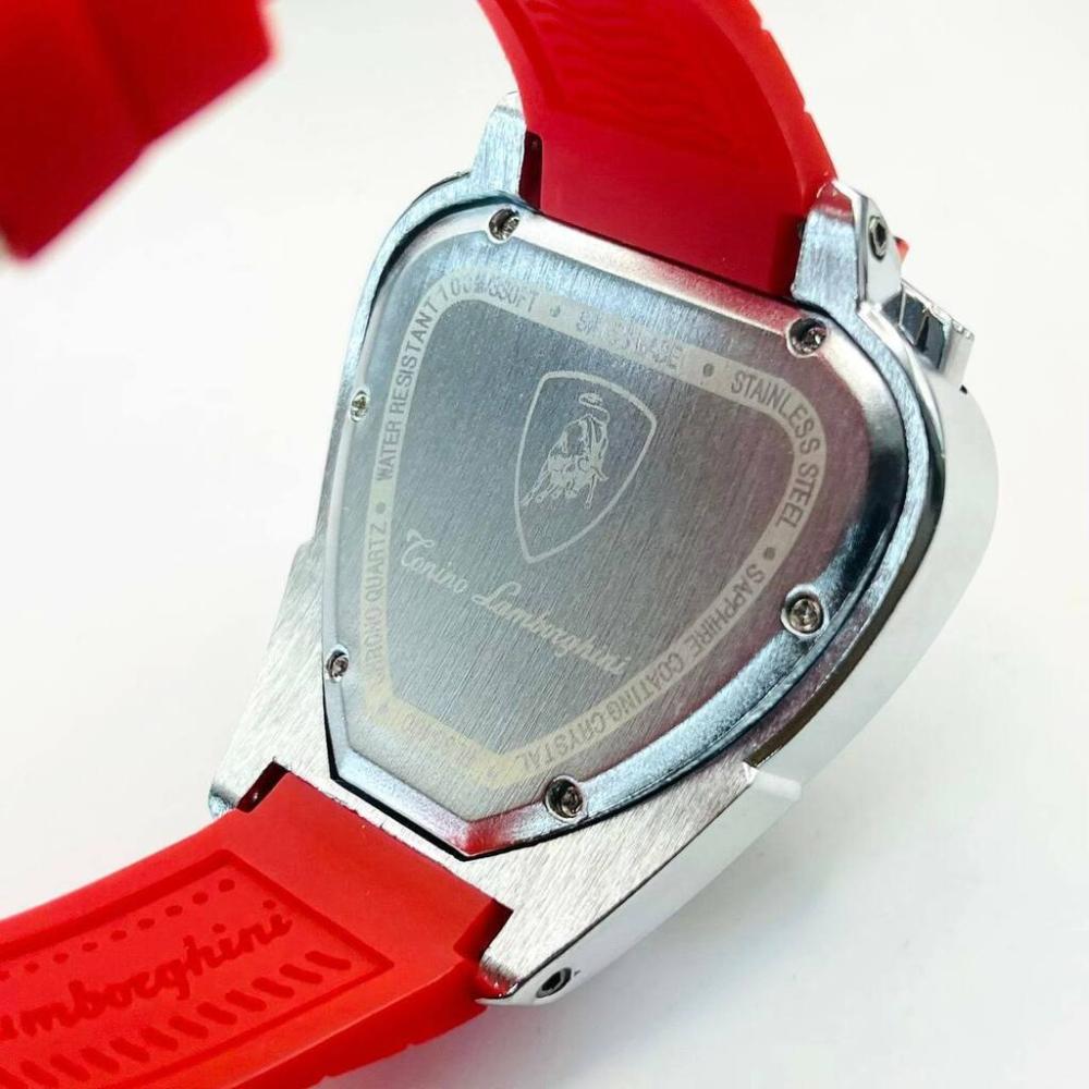 Relógio Masculino Canino 100% Funcional Prata, Preto e Vermelho - Pulseira de Borracha no Atacado | Relógios Para Revender Relógio Masculino Canino 100% Funcional Prata, Preto e Vermelho - Pulseira de Borracha no Atacado