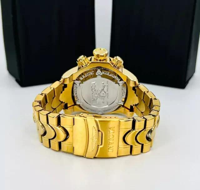 Relógio Invicta Joker Curinga Primeira Linha no Atacado - Dourado com Fundo Branco e Roxo + Caixa + Frete Grátis | Relógios Para Revender Relógio Invicta Joker Curinga Primeira Linha no Atacado – Dourado com Fundo Branco e Roxo + Caixa + Frete Grátis