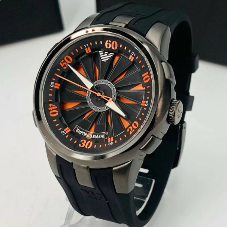 Relógio Armani Roleta Linha Diamante no Atacado – Pulseira de Borracha + À Prova D’Água | Relógios Para Revender Relógio Armani Roleta Linha Diamante no Atacado – Pulseira de Borracha + À Prova D’Água