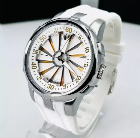 Relógio Armani Roleta Linha Diamante no Atacado – Pulseira de Borracha + À Prova D’Água | Relógios Para Revender Relógio Armani Roleta Linha Diamante no Atacado – Pulseira de Borracha + À Prova D’Água