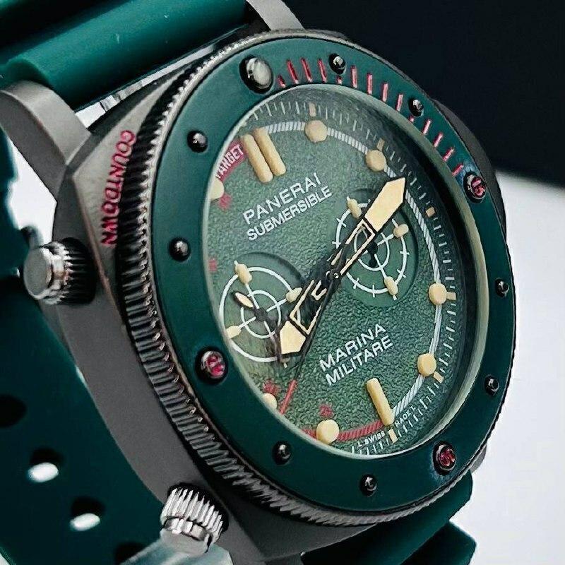 Relógio Panerai Verde No Atacado + Caixa – Modelo Marina Militare | Relógios Para Revender Relógio Panerai Verde No Atacado + Caixa – Modelo Marina Militare