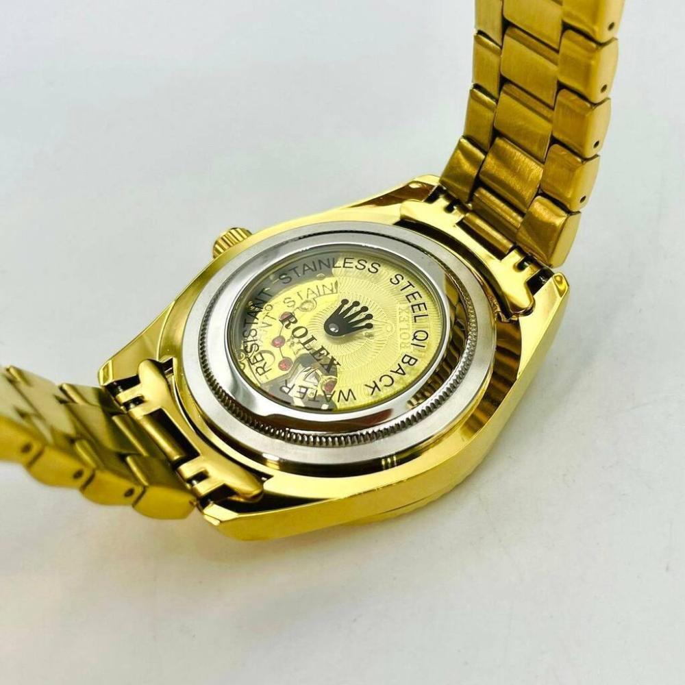 Relógio Rolex Datejust 1ª Linha TMT No Atacado - Dourado - Pulseira Presidente de Aço | Relógios Para Revender Relógio Rolex Datejust 1ª Linha TMT No Atacado – Dourado – Pulseira Presidente de Aço