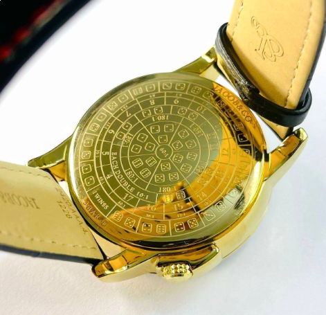 Relógio Jacob Roleta Linha Diamante no Atacado – Pulseira de Couro | Relógios Para Revender Relógio Jacob Roleta Linha Diamante no Atacado – Pulseira de Couro