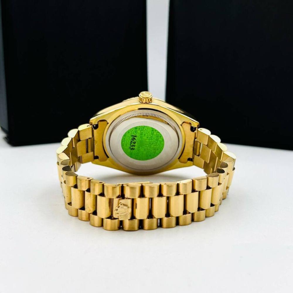 Relógio Rolex Primeira Linha Datejust Floral Dourado no Atacado - Pulseira Presidente de Aço | Relógios Para Revender Relógio Rolex Primeira Linha Datejust Floral Dourado no Atacado – Pulseira Presidente de Aço