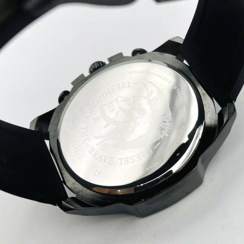 Relógio Diesel Funcional 10 BAR Preto e Verde no Atacado - Pulseira de Borracha | Relógios Para Revender Relógio Diesel Funcional 10 BAR Preto e Verde no Atacado – Pulseira de Borracha