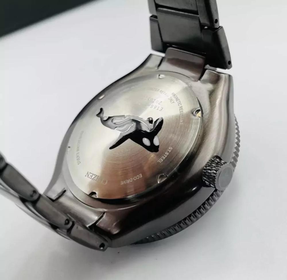 Relógio Citizen Orca Promaster Eco-Drive Linha Diamante no Atacado - Pulseira de Aço | Relógios Para Revender Relógio Citizen Orca Promaster Eco-Drive Linha Diamante no Atacado - Pulseira de Aço