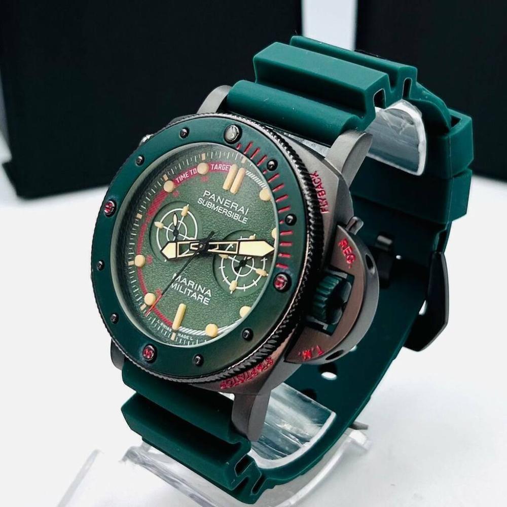 Relógio Panerai Verde No Atacado + Caixa – Modelo Marina Militare | Relógios Para Revender Relógio Panerai Verde No Atacado + Caixa – Modelo Marina Militare
