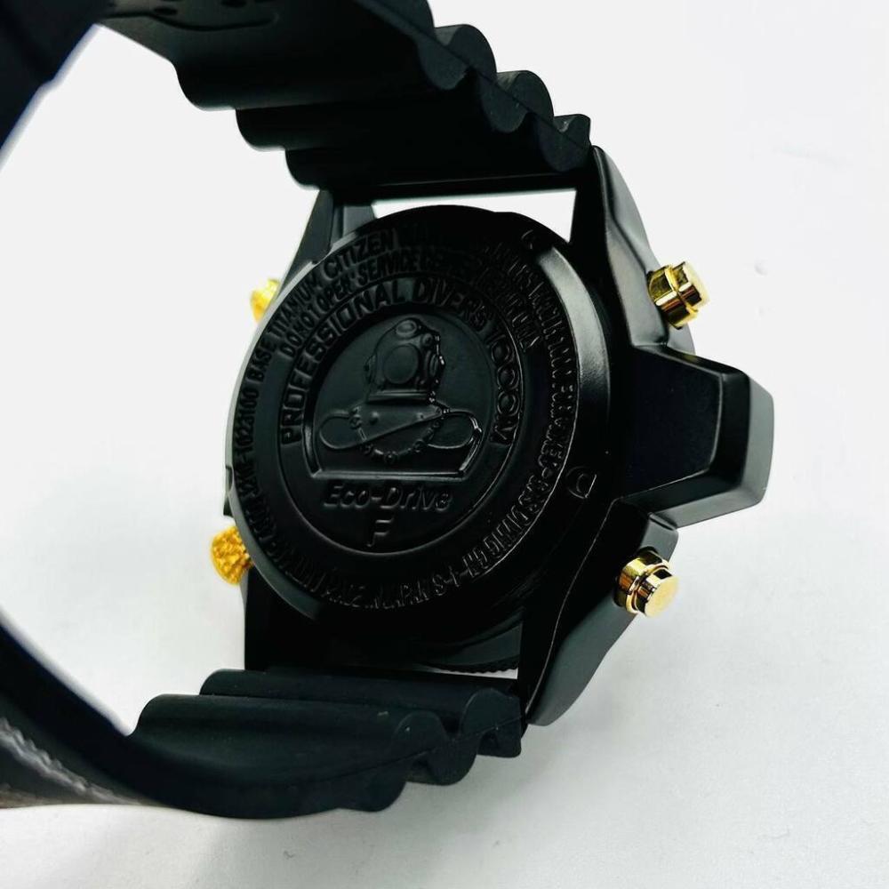 Relógio Citizen Eco Drive Preto e Dourado no Atacado + Caixa | Relógios Para Revender Relógio Citizen Eco Drive Preto e Dourado no Atacado + Caixa