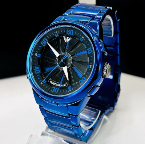 Relógio Armani Roleta Linha Diamante no Atacado – Pulseira de Borracha + À Prova D’Água | Relógios Para Revender Relógio Armani Roleta Linha Diamante no Atacado – Pulseira de Borracha + À Prova D’Água