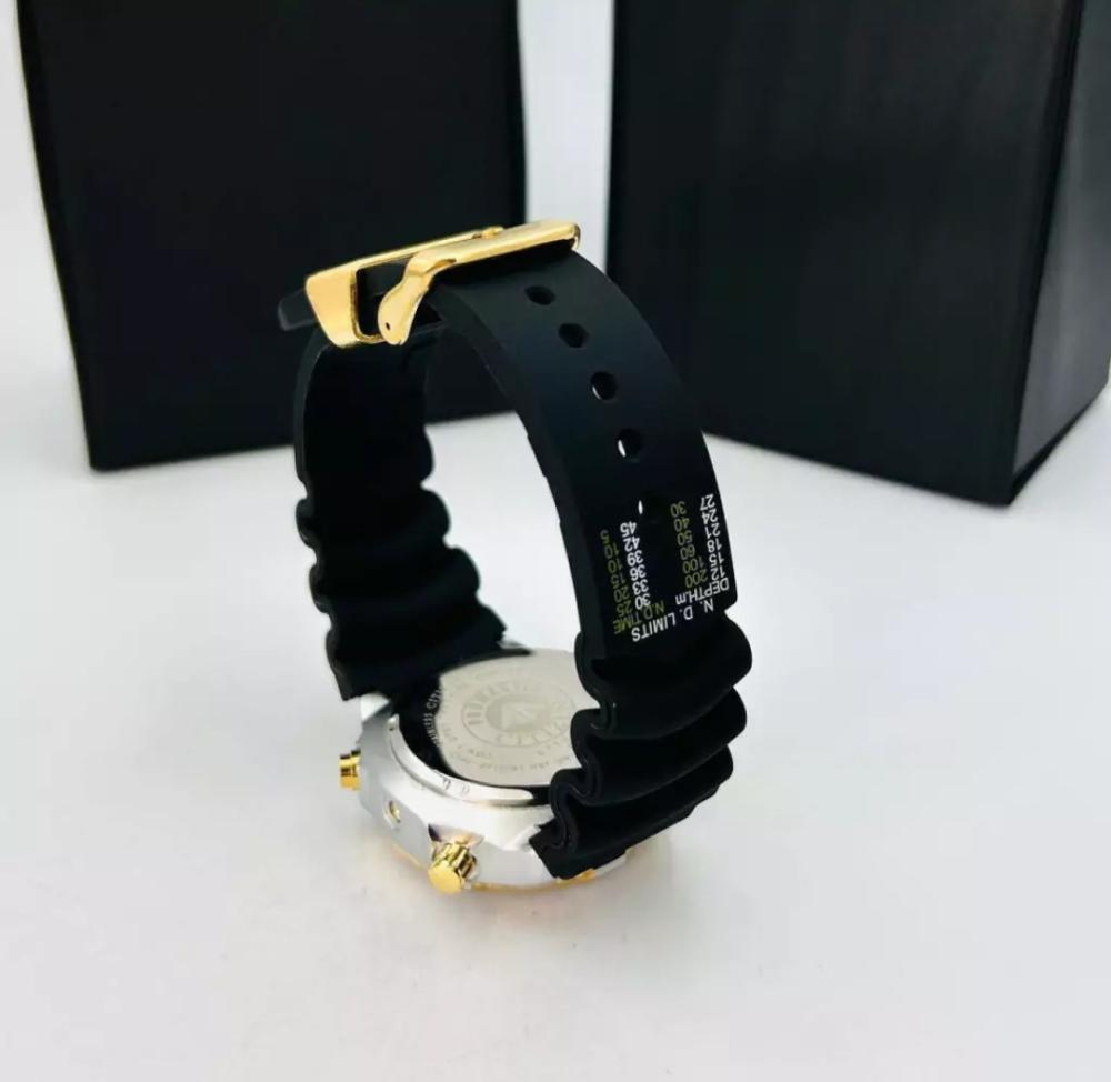 Relógio Citizen Promaster no Atacado - Prata e Preto - Pulseira de Borracha | Relógios Para Revender Relógio Citizen Promaster no Atacado – Prata e Preto – Pulseira de Borracha