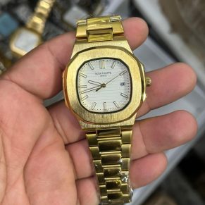Relógio Patek Philippe Dourado Atacado