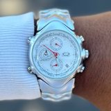 Relógio Oakley GMT Prata no Atacado - Pulseira de Aço | Relógios Para Revender Relógio Oakley GMT Prata no Atacado - Pulseira de Aço