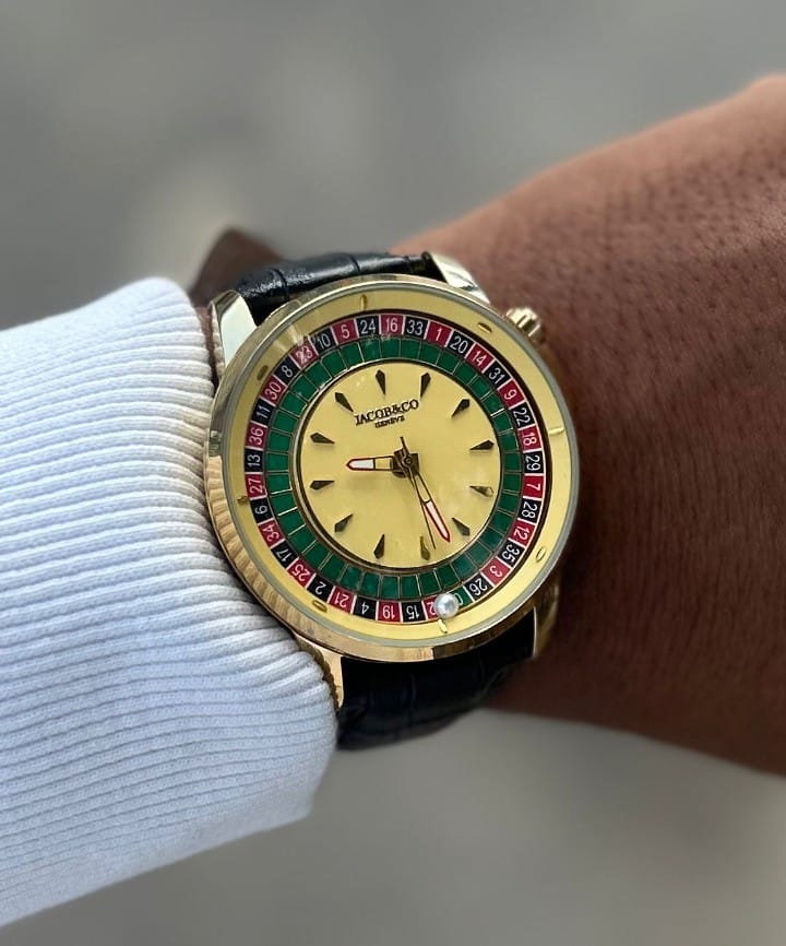 Relógio Jacob Roleta  Linha Diamante | Relógios Para Revender Relógio Jacob Roleta  Linha Diamante