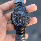 Relógio Oakley GMT Preto no Atacado - Pulseira de Aço | Relógios Para Revender Relógio Oakley GMT Preto no Atacado