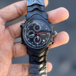 Maior Fornecedor De Relógios No Atacado e Dropshipping | Relógios Para Revender Relógio Oakley GMT Preto no Atacado