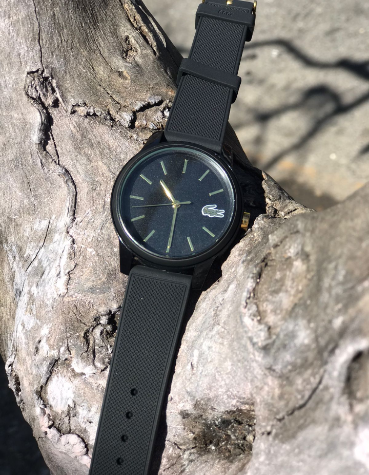 Relógio Lacoste Premium de Borracha + Caixa no Atacado | Relógios Para Revender Relógio Lacoste Premium de Borracha + Caixa no Atacado