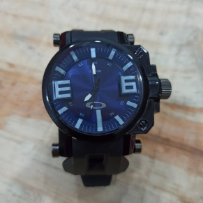 Relógio Oakley com Pulseira de Borracha no Atacado + Caixa