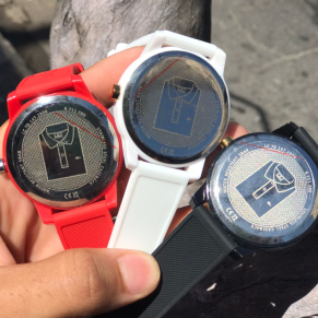 Relógio Lacoste Premium de Borracha + Caixa no Atacado