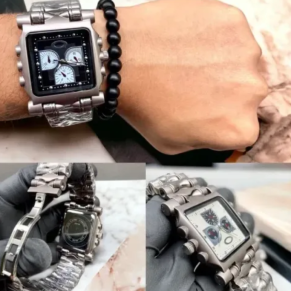 Relógio Oakley Tank Minuti Machine + Caixa no Atacado