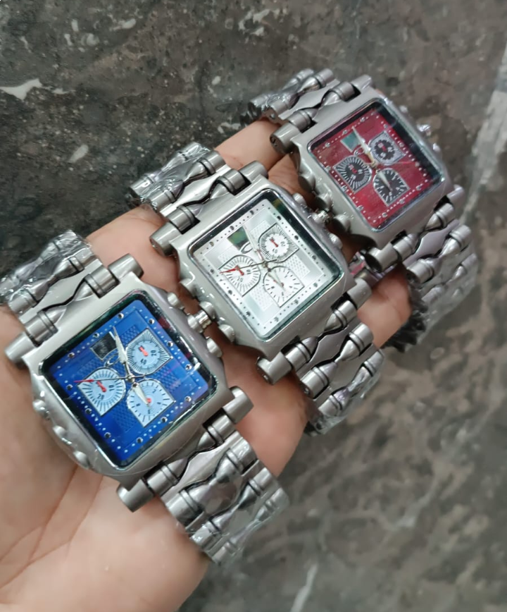 Relógio Oakley Tank Minuti Machine + Caixa no Atacado | Relógios Para Revender Relógio Oakley Tank Minuti Machine + Caixa no Atacado