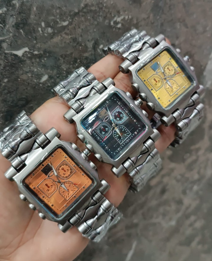 Relógio Oakley Tank Minuti Machine + Caixa no Atacado | Relógios Para Revender Relógio Oakley Tank Minuti Machine + Caixa no Atacado